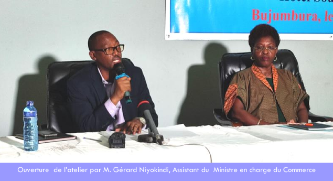Six chaines de valeur sélectionnées pour bénéficier de l’appui du Projet de Facilitation du Commerce Burundi-RDC